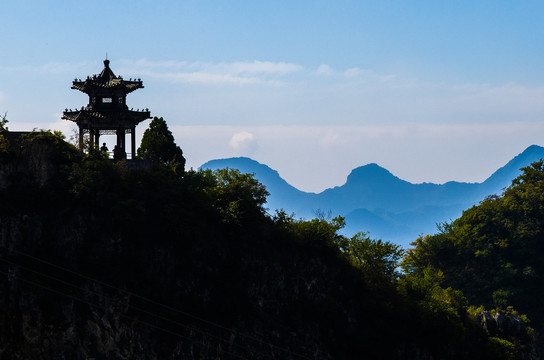 北京房山圣莲山风景