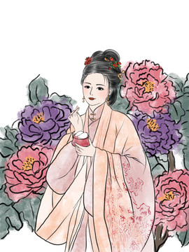 燕窩包裝插畫