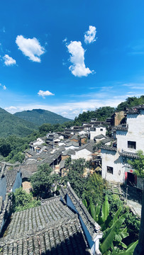 江西婺源篁岭风景