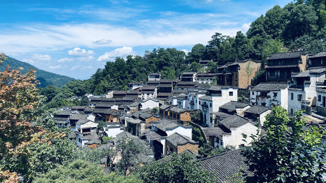 江西婺源篁岭风景