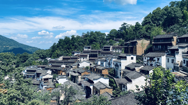 江西婺源篁岭风景