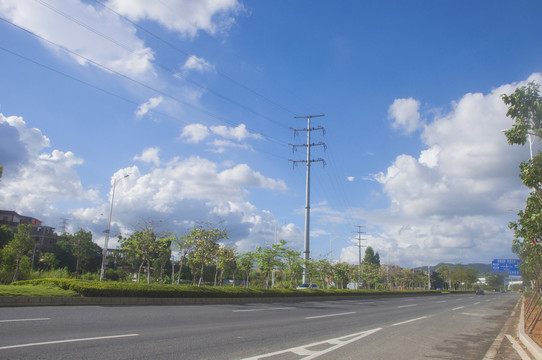 南安大道道路风景