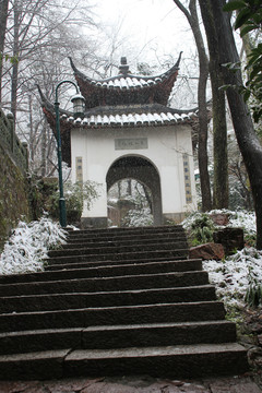 葛岭雪景