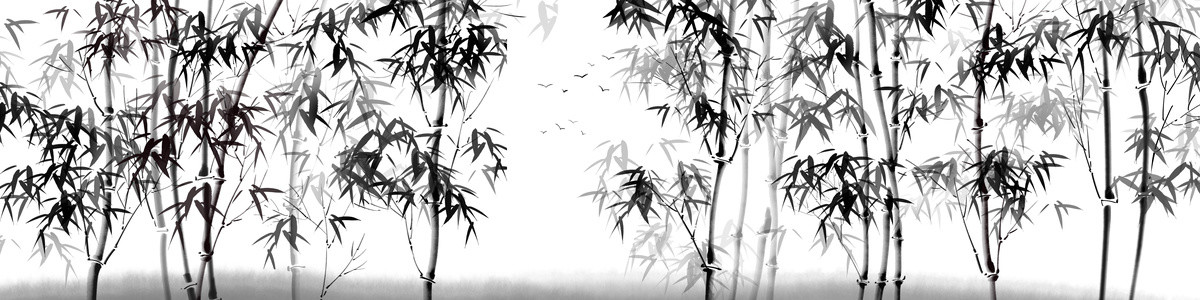 大型墨竹圖