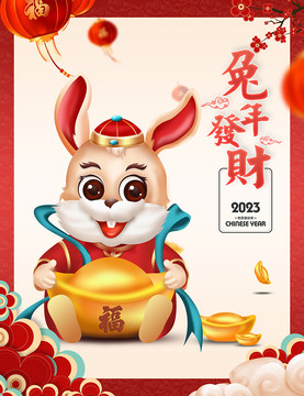 2023兔年海報(bào)