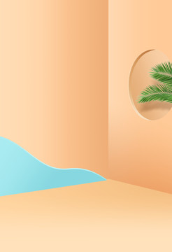 場(chǎng)景圖電商背景