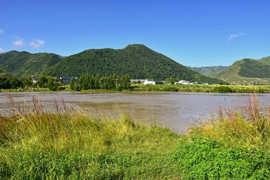 洮河风光