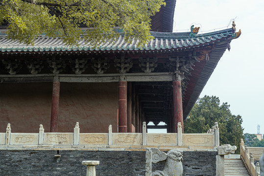 古代传统建筑特写