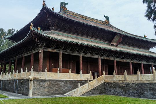 古代传统建筑特写