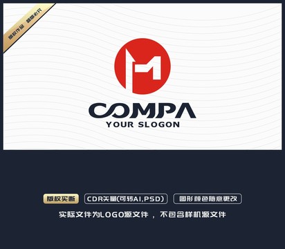 M字母LOGO