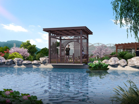 金屬亭子