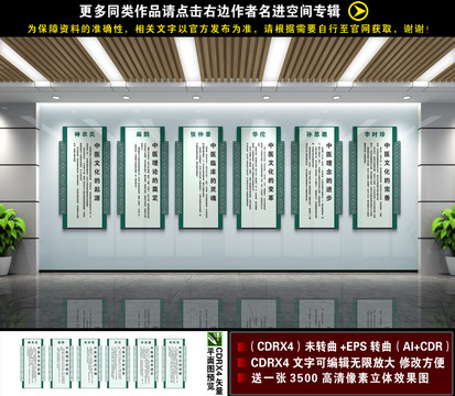 中醫(yī)發(fā)展史文化墻