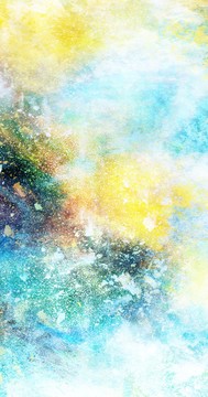 抽象油畫