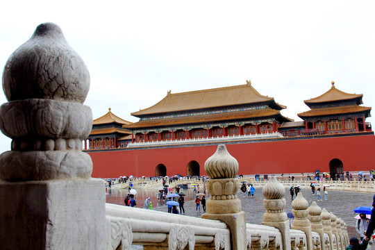 北京故宫明清宫殿建筑