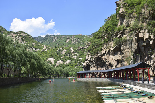 北京青龙峡风光