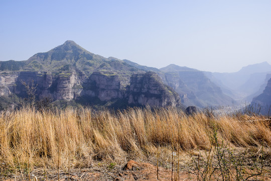 河南林州太行山风景