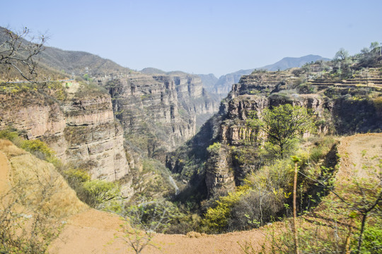 河南林州太行山风光