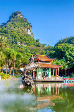 中国广西柳州立鱼峰风景区