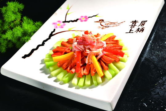 芥味炒雙絲