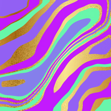 花紋色彩流動畫