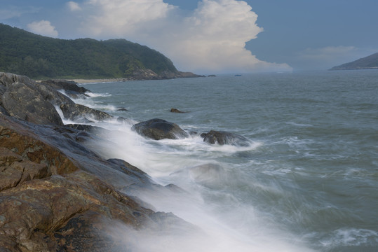 广东阳江海陵岛黄金海岸