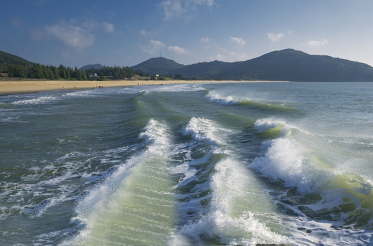 广东阳江海陵岛黄金海岸