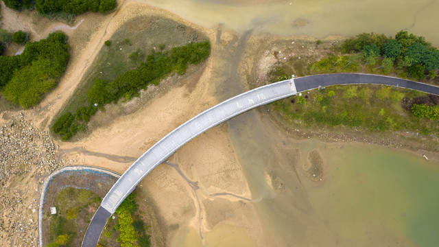 河道治理跨河桥