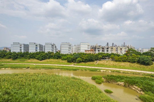 深圳龙岗坪地淡水河