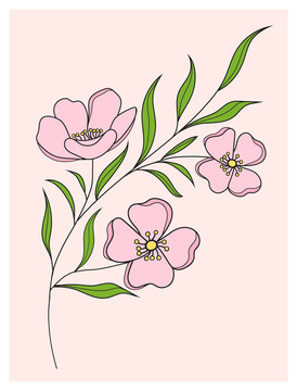 手繪印花圖案