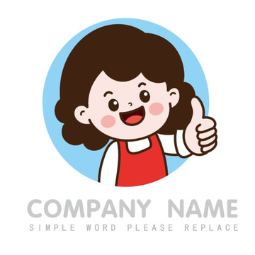 卡通媽媽阿姨logo