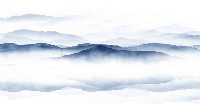 水墨山水畫(huà)