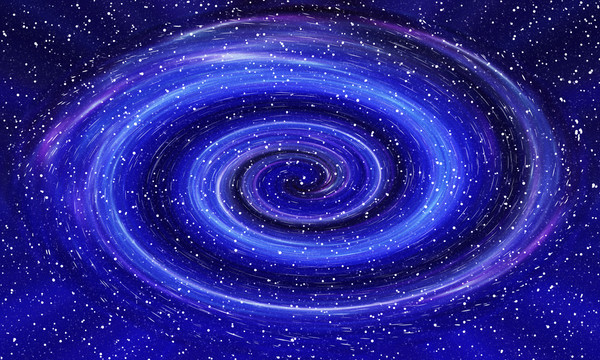 旋渦星空背景
