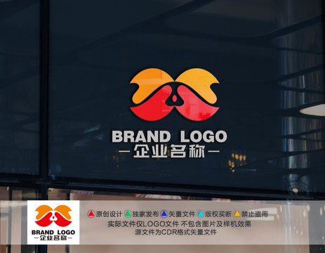 图形标志动物LOGO