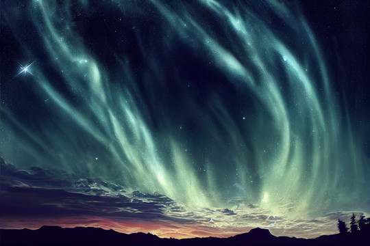 星空極光