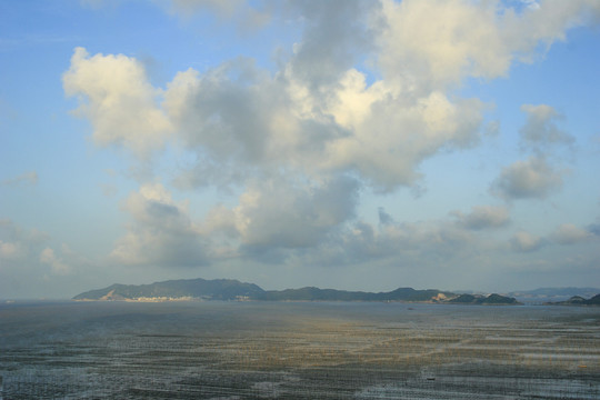 浙江省洞头县滩涂养殖