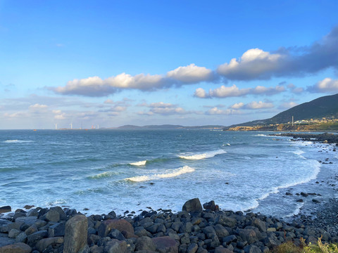 海浪背景