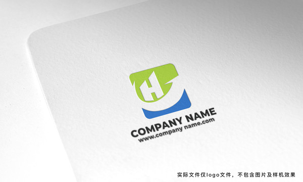創(chuàng)意字母HL標志設計