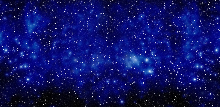 藍(lán)色星空背景