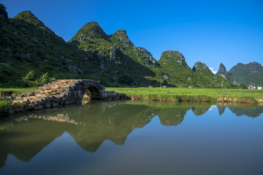 桂林山水田园风光