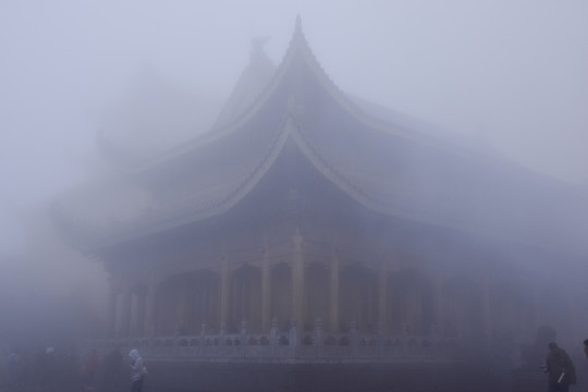 四川峨眉山金顶寺庙