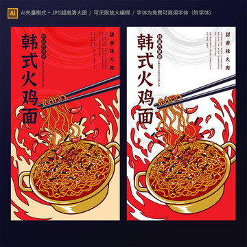 韓式火雞面