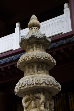 郑州大观音寺石雕经幢