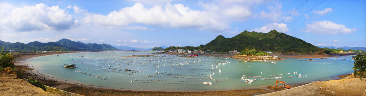 霞浦东安海上风光