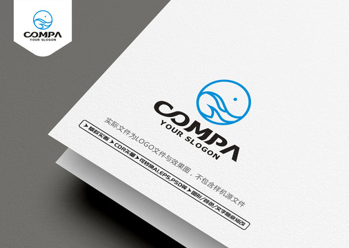 鯨魚標志鯨魚LOGO