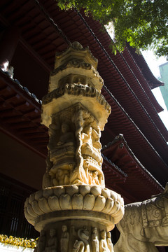 郑州大观音寺石雕经幢