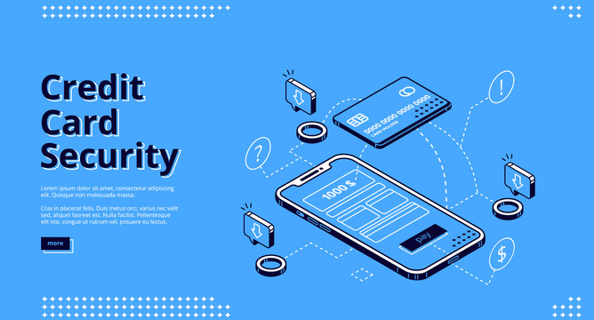 信用卡安全交易网页封面