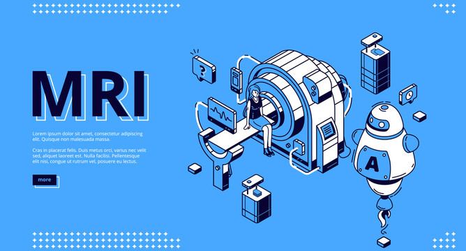医疗核磁共振网页封面