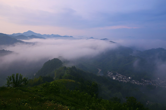 石潭云海