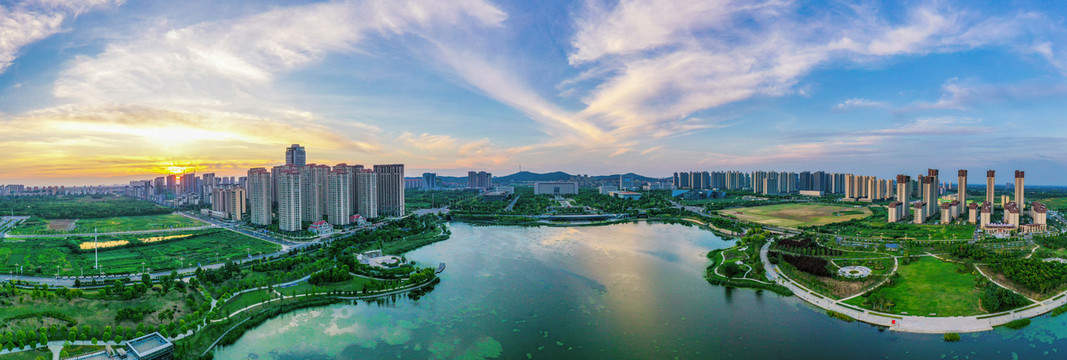 淮南高新技术产业开发区全景