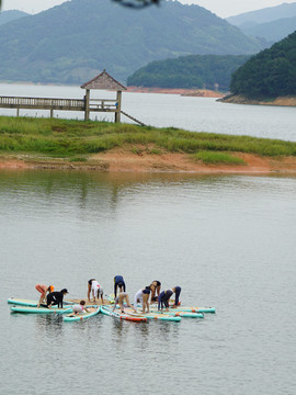 古田翠屏湖